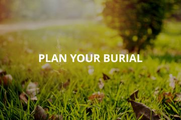 Plan your burial